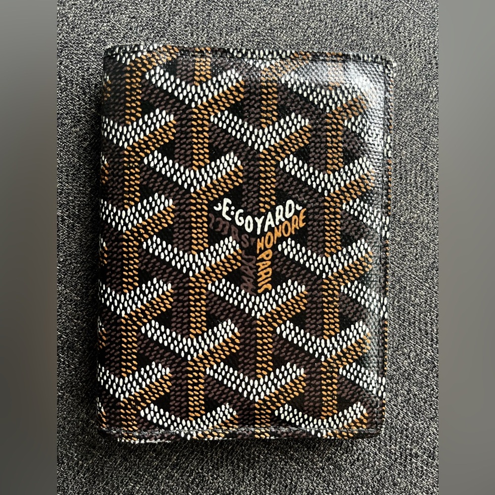 Goyard Saint Marc Card Wallet / Black